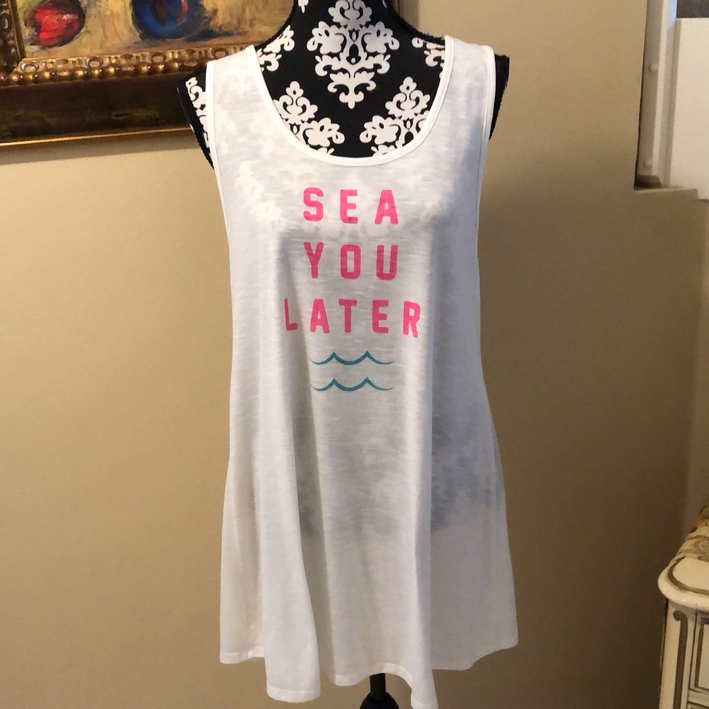 ⛱️ Xhiliration “Sea You Later” swim beach, pool coverup 🩱